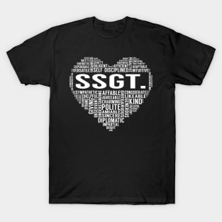 Ssgt. Heart T-Shirt